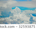Clouds aerial photography 32593875
