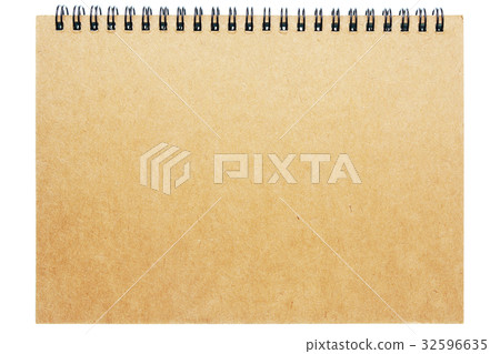 Brown notebook with ring binder 32596635