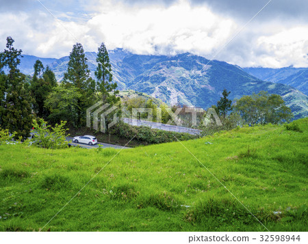 台灣 南投 清境農場 山景 32598944