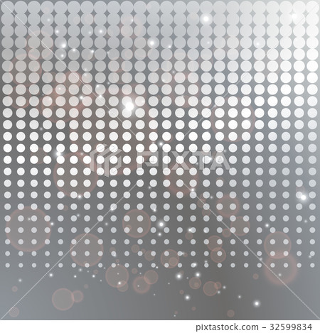 Silver halftone background template 32599834
