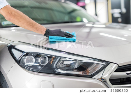 Car detailing concept. Auto cleaning and polish. Car detailing concept. Auto cleaning and polish. 32600860