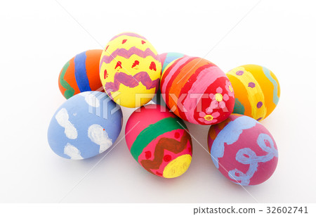 Handmade easter eggs 32602741