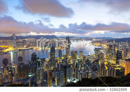 Hong Kong cityscape 32602899