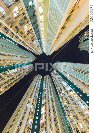 Urban building facade Urban building facade 32603175