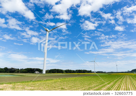 Windmills for electric power production Windmills for electric power production 32603775