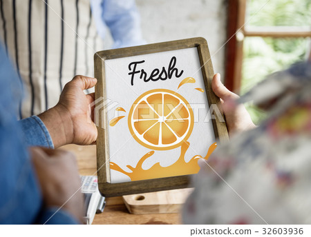 Fresh Nature Orange Organic Fruit Graphic Fresh Nature Orange Organic Fruit Graphic 32603936