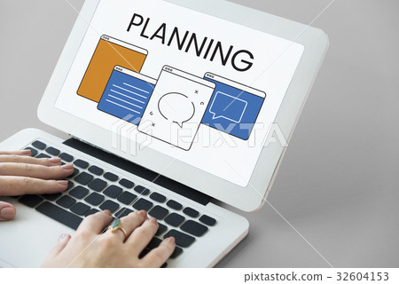 People Teamwork Meeting Planning Word Graphic 32604153