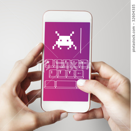 Mobile device fun game applications Mobile device fun game applications 32604385