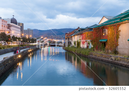 Otaru at night Otaru at night 32605552