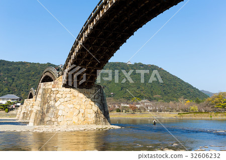 Japanese Traditional Kintai Bridge 32606232