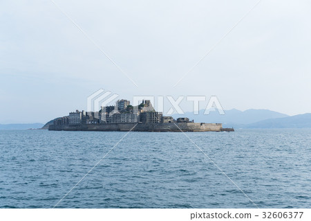 Battleship Island in Nagasaki city 32606377