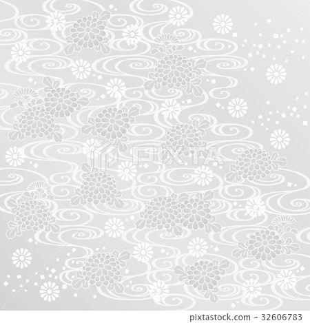 哀悼廣告日式背景菊花 32606783