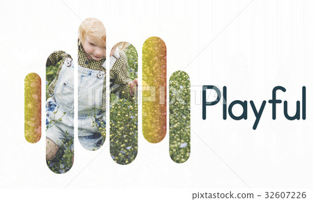 Innocence Adorable Playful Curiosty Pure Word 32607226