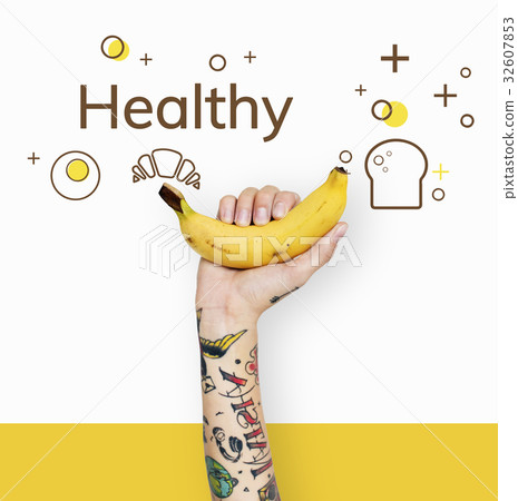 Balance Diet Healthy Nutrition Concept Balance Diet Healthy Nutrition Concept 32607853