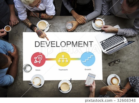 Business Development Strategy Results Concept Business Development Strategy Results Concept 32608348