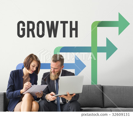 Business People Talking About Strategy Success on the Sofa Business People Talking About Strategy Success on the Sofa 32609131