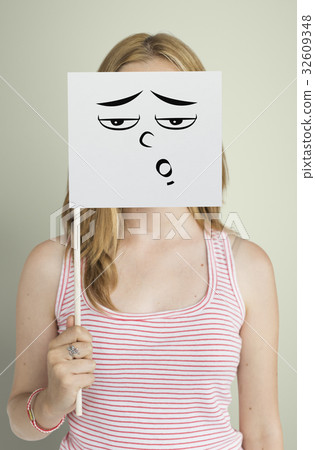 Drawing Facial Expressions Emotions Feelings 32609348