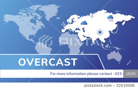 Weather Forecast Special Report Concept 32610086