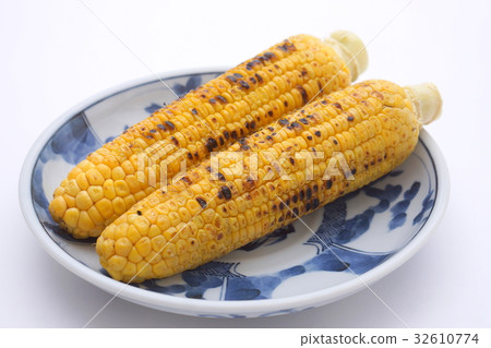 烤玉米 烤玉米 32610774