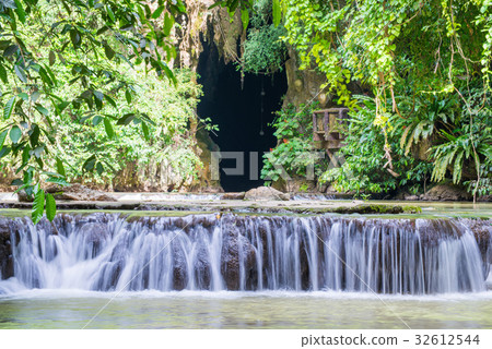 Waterfall in Thanbok Khoranee National Park, Krabi Waterfall in Thanbok Khoranee National Park, Krabi 32612544