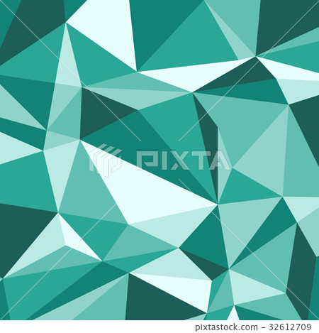 Green polygon abstract triangle background - Stock Illustration ...