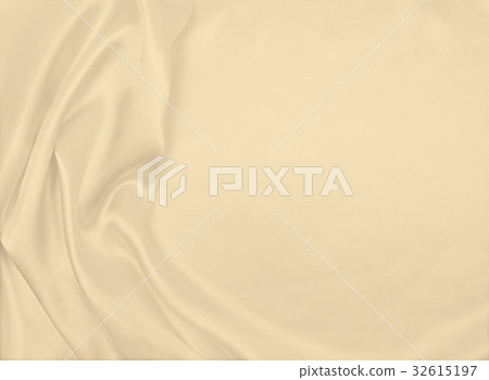 Smooth elegant golden silk or satin luxury cloth Smooth elegant golden silk or satin luxury cloth 32615197