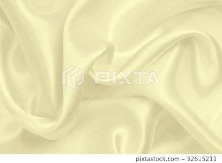 Smooth elegant golden silk or satin luxury cloth Smooth elegant golden silk or satin luxury cloth 32615211
