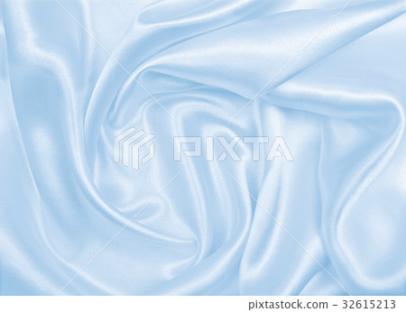 Smooth elegant blue silk or satin luxury cloth Smooth elegant blue silk or satin luxury cloth 32615213