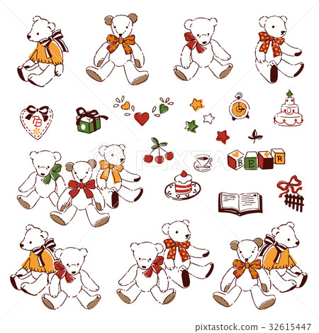 Cute Bear Illustration 32615447