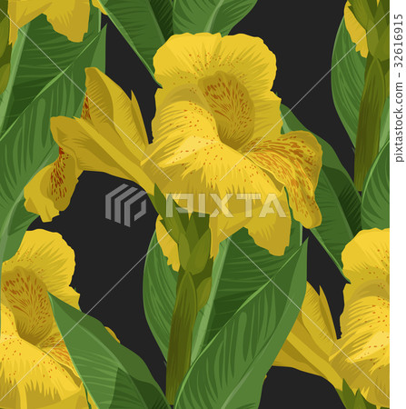 floral seamless pattern floral seamless pattern 32616915