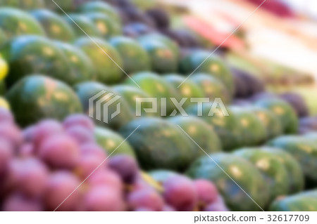 Avocado at storage, defocused 32617709