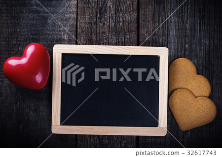 Valentines day rustic card Valentines day rustic card 32617743