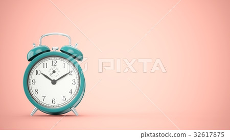 3D rendering alarm clock 32617875