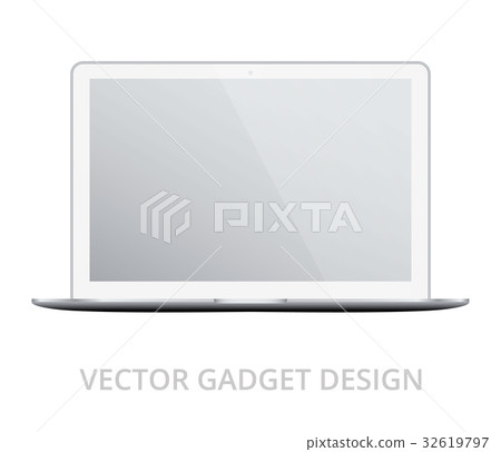 Laptop on white background 32619797
