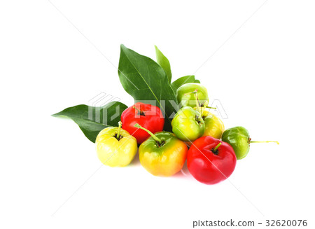 Cherries on a white background Cherries on a white background 32620076