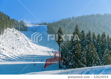 ski slope in bulgaria 32624454