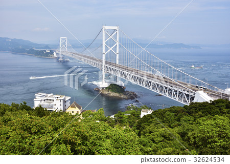 火影忍者橋火影忍者海峽火影忍者的漩渦(德島縣鳴門市) 火影忍者橋火影忍者海峽火影忍者的漩渦(德島縣鳴門市) 32624534