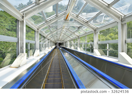 86m downhill escalator from Naruto Observatory (Naruto City, Tokushima Prefecture) 86m downhill escalator from Naruto Observatory (Naruto City, Tokushima Prefecture) 32624536