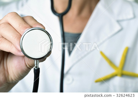 starfish in the pocket of a doctor man 32624623