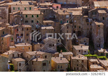 Sorano medieval town in Tuscany Italy 32624671