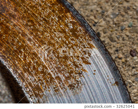 Close-up of a rusty brake disc Close-up of a rusty brake disc 32625041