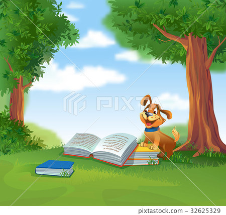 Cute god with books 32625329