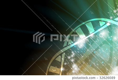 dna medical and technology futuristic background dna medical and technology futuristic background 32626089