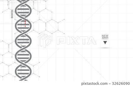 dna medical and technology futuristic background dna medical and technology futuristic background 32626090