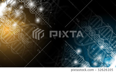 dna medical and technology futuristic background dna medical and technology futuristic background 32626105