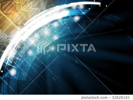 dna medical and technology futuristic background dna medical and technology futuristic background 32626181