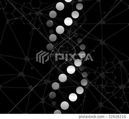 dna medical and technology futuristic background dna medical and technology futuristic background 32626218