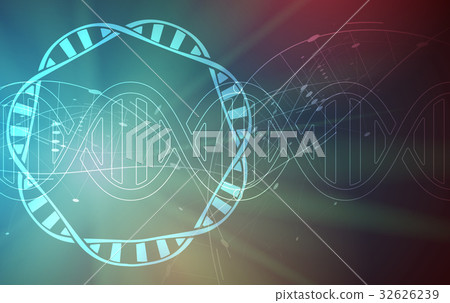 dna medical and technology futuristic background dna medical and technology futuristic background 32626239