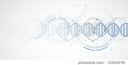 dna medical and technology futuristic background dna medical and technology futuristic background 32626248