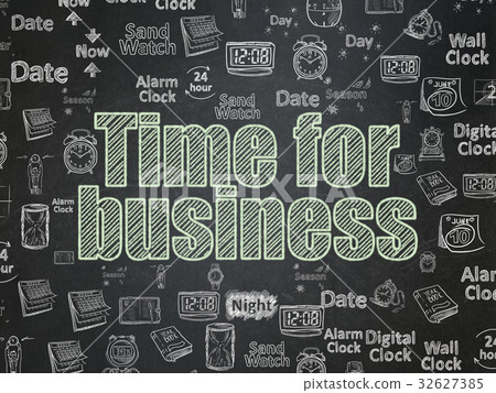 Timeline concept: Time for Business on School Timeline concept: Time for Business on School 32627385